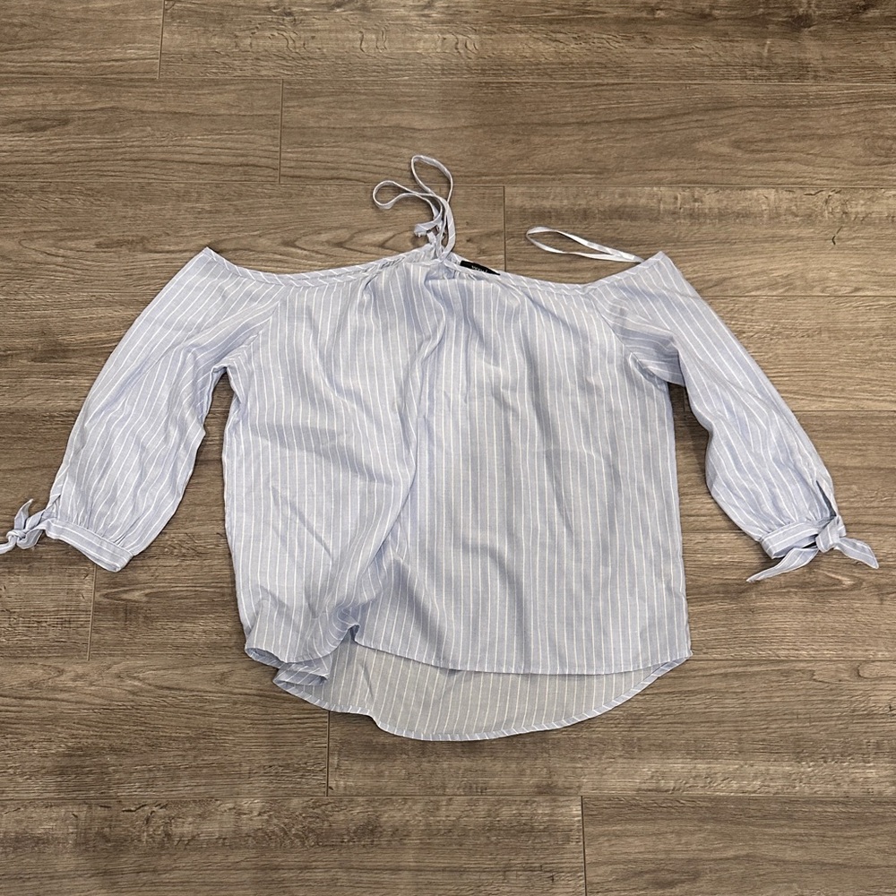 Baby blue women’s top